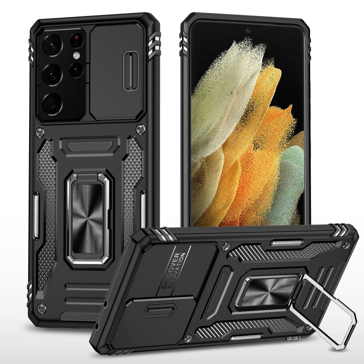 Armor PC + TPU Camera Shield Phone Case, For Samsung Galaxy A12 5G/4G / M12 / F12, For Xiaomi 12 Pro, For Samsung Galaxy A32 5G, For Samsung Galaxy A52 5G/4G, For Samsung Galaxy S21 5G, For Samsung Galaxy S21+ 5G, For Samsung Galaxy S21 Ultra 5G       ...