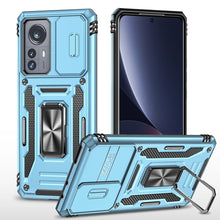 Load image into Gallery viewer, Armor PC + TPU Camera Shield Phone Case, For Samsung Galaxy A12 5G/4G / M12 / F12, For Xiaomi 12 Pro, For Samsung Galaxy A32 5G, For Samsung Galaxy A52 5G/4G, For Samsung Galaxy S21 5G, For Samsung Galaxy S21+ 5G, For Samsung Galaxy S21 Ultra 5G       ...