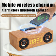 Load image into Gallery viewer, K1 Multifunctional Desktop Wooden Bluetooth Speaker Wireless Loudspeaker