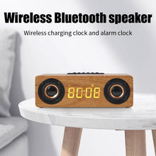 Load image into Gallery viewer, K1 Multifunctional Desktop Wooden Bluetooth Speaker Wireless Loudspeaker