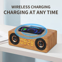 Load image into Gallery viewer, K1 Multifunctional Desktop Wooden Bluetooth Speaker Wireless Loudspeaker