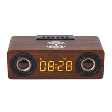 Load image into Gallery viewer, K1 Multifunctional Desktop Wooden Bluetooth Speaker Wireless Loudspeaker