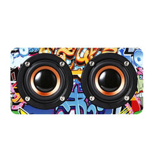 Load image into Gallery viewer, M5 Multifunctional Desktop Wooden Bluetooth Speaker Wireless Loudspeaker