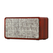 Load image into Gallery viewer, Q2 Subwoofer Wooden Wireless Bluetooth Speaker