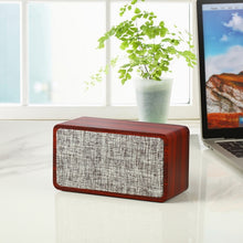 Load image into Gallery viewer, Q2 Subwoofer Wooden Wireless Bluetooth Speaker