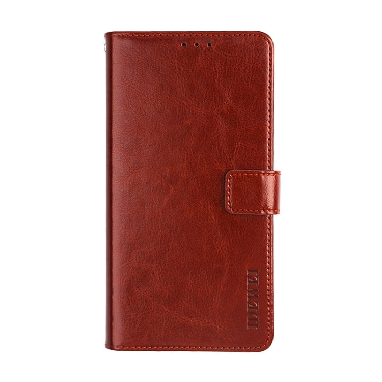 idewei Crazy Horse Texture Horizontal Flip Leather Case with Holder & Card Slots & Wallet, For Blackview BV9800 Pro, For Cubot P30, For Infinix S4, For Infinix Smart 3 Plus, For OPPO Realme 5i, For Galaxy S10e