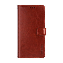 Load image into Gallery viewer, idewei Crazy Horse Texture Horizontal Flip Leather Case with Holder &amp; Card Slots &amp; Wallet, For Blackview BV9800 Pro, For Cubot P30, For Infinix S4, For Infinix Smart 3 Plus, For OPPO Realme 5i, For Galaxy S10e
