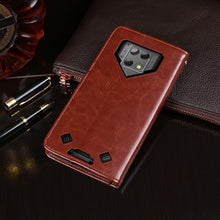 Load image into Gallery viewer, idewei Crazy Horse Texture Horizontal Flip Leather Case with Holder &amp; Card Slots &amp; Wallet, For Blackview BV9800 Pro, For Cubot P30, For Infinix S4, For Infinix Smart 3 Plus, For OPPO Realme 5i, For Galaxy S10e