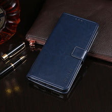 Load image into Gallery viewer, idewei Crazy Horse Texture Horizontal Flip Leather Case with Holder &amp; Card Slots &amp; Wallet, For Blackview BV9800 Pro, For Cubot P30, For Infinix S4, For Infinix Smart 3 Plus, For OPPO Realme 5i, For Galaxy S10e