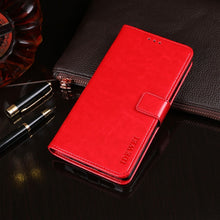 Load image into Gallery viewer, idewei Crazy Horse Texture Horizontal Flip Leather Case with Holder &amp; Card Slots &amp; Wallet, For Blackview BV9800 Pro, For Cubot P30, For Infinix S4, For Infinix Smart 3 Plus, For OPPO Realme 5i, For Galaxy S10e
