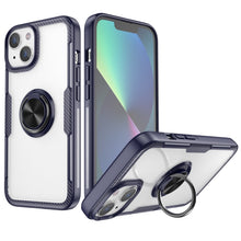 Load image into Gallery viewer, Shockproof Transparent TPU + Acrylic Protective Phone Case with Ring Holder, For iPhone 14 Pro, For iPhone 14 Max, For iPhone 14