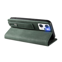Load image into Gallery viewer, Wristband Magnetic Leather Phone Case, For OPPO Reno7 A, For Samsung Galaxy A33, For Samsung Galaxy S21 5G, For Samsung Galaxy S21 FE 5G, For Samsung Galaxy S21+ 5G, For Samsung Galaxy S21 Ultra 5G, For Samsung Galaxy S22 5G, For Samsung Galaxy S22+ 5G