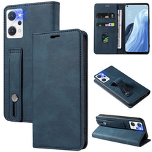 Load image into Gallery viewer, Wristband Magnetic Leather Phone Case, For OPPO Reno7 A, For Samsung Galaxy A33, For Samsung Galaxy S21 5G, For Samsung Galaxy S21 FE 5G, For Samsung Galaxy S21+ 5G, For Samsung Galaxy S21 Ultra 5G, For Samsung Galaxy S22 5G, For Samsung Galaxy S22+ 5G