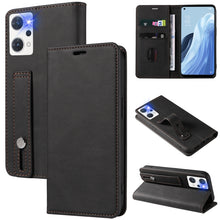Load image into Gallery viewer, Wristband Magnetic Leather Phone Case, For OPPO Reno7 A, For Samsung Galaxy A33, For Samsung Galaxy S21 5G, For Samsung Galaxy S21 FE 5G, For Samsung Galaxy S21+ 5G, For Samsung Galaxy S21 Ultra 5G, For Samsung Galaxy S22 5G, For Samsung Galaxy S22+ 5G