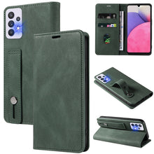 Load image into Gallery viewer, Wristband Magnetic Leather Phone Case, For OPPO Reno7 A, For Samsung Galaxy A33, For Samsung Galaxy S21 5G, For Samsung Galaxy S21 FE 5G, For Samsung Galaxy S21+ 5G, For Samsung Galaxy S21 Ultra 5G, For Samsung Galaxy S22 5G, For Samsung Galaxy S22+ 5G