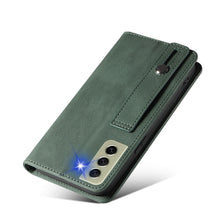 Load image into Gallery viewer, Wristband Magnetic Leather Phone Case, For OPPO Reno7 A, For Samsung Galaxy A33, For Samsung Galaxy S21 5G, For Samsung Galaxy S21 FE 5G, For Samsung Galaxy S21+ 5G, For Samsung Galaxy S21 Ultra 5G, For Samsung Galaxy S22 5G, For Samsung Galaxy S22+ 5G