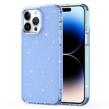 Load image into Gallery viewer, Crystal Clear Glitter Airbag Phone Case, For iPhone 14, For iPhone 14 Plus, For iPhone 14 Pro, For iPhone 14 Pro Max