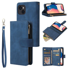 Load image into Gallery viewer, Multifunctional Phone Leather Case with Card Slot, For iPhone 14, For iPhone 14 Plus, For iPhone 14 Pro, For iPhone 14 Pro Max
