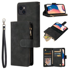 Load image into Gallery viewer, Multifunctional Phone Leather Case with Card Slot, For iPhone 14, For iPhone 14 Plus, For iPhone 14 Pro, For iPhone 14 Pro Max