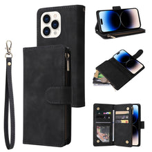 Load image into Gallery viewer, Multifunctional Phone Leather Case with Card Slot, For iPhone 14, For iPhone 14 Plus, For iPhone 14 Pro, For iPhone 14 Pro Max