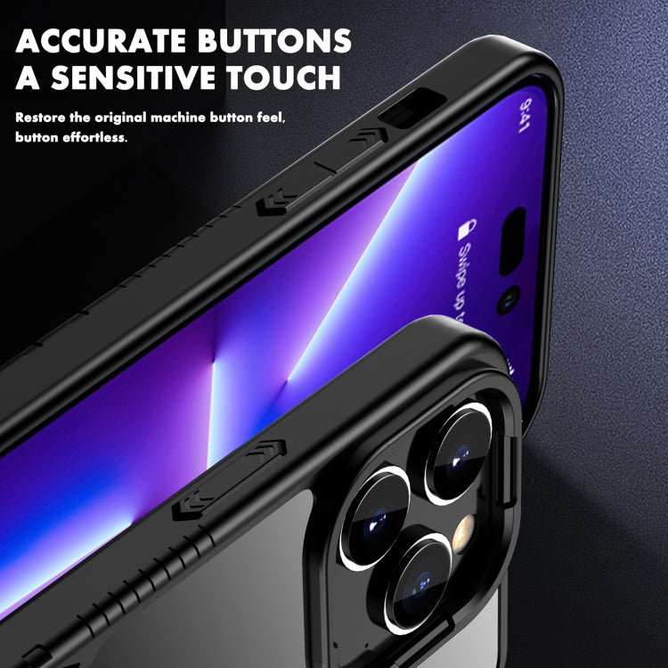 Shockproof PC + TPU Protective Phone Case, For iPhone 14 Pro Max, For iPhone 14 Pro, For iPhone 14 Max, For iPhone 14