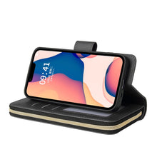 Load image into Gallery viewer, 9 Card Slots Zipper Wallet Bag Leather Phone Case, For iPhone 14, For iPhone 14 Plus, For iPhone 14 Pro, For iPhone 14 Pro Max
