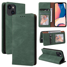 Load image into Gallery viewer, Simple Suction Closure Horizontal Flip Leather Case, For iPhone 14, For iPhone 14 Plus, For iPhone 14 Pro, For iPhone 14 Pro Max