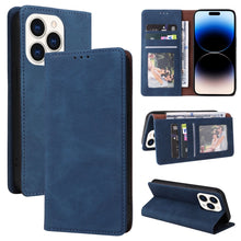 Load image into Gallery viewer, Simple Suction Closure Horizontal Flip Leather Case, For iPhone 14, For iPhone 14 Plus, For iPhone 14 Pro, For iPhone 14 Pro Max