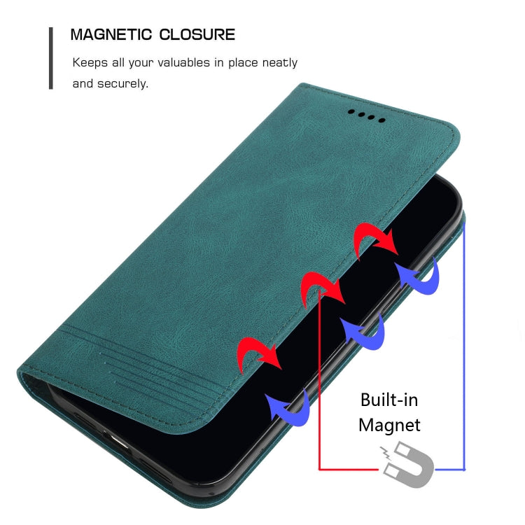 Strong Magnetic Leather Case, For Xiaomi 11T / 11T Pro, For Xiaomi Poco M3