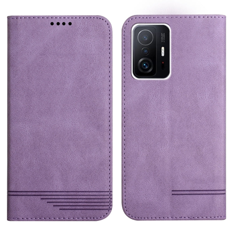 Strong Magnetic Leather Case, For Xiaomi 11T / 11T Pro, For Xiaomi Poco M3