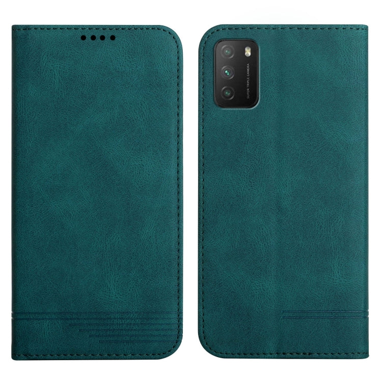 Strong Magnetic Leather Case, For Xiaomi 11T / 11T Pro, For Xiaomi Poco M3