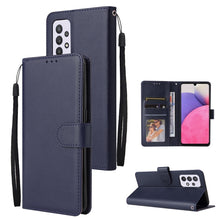Load image into Gallery viewer, 3 Card Slots Multifunctional Leather Phone Case, For Samsung Galaxy A33 5G, For Samsung Galaxy A53 5G, For Samsung Galaxy A73 5G, For Xiaomi 12 Lite, For Xiaomi 12S Ultra