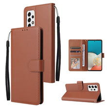 Load image into Gallery viewer, 3 Card Slots Multifunctional Leather Phone Case, For Samsung Galaxy A33 5G, For Samsung Galaxy A53 5G, For Samsung Galaxy A73 5G, For Xiaomi 12 Lite, For Xiaomi 12S Ultra