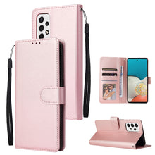 Load image into Gallery viewer, 3 Card Slots Multifunctional Leather Phone Case, For Samsung Galaxy A33 5G, For Samsung Galaxy A53 5G, For Samsung Galaxy A73 5G, For Xiaomi 12 Lite, For Xiaomi 12S Ultra