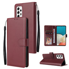 Load image into Gallery viewer, 3 Card Slots Multifunctional Leather Phone Case, For Samsung Galaxy A33 5G, For Samsung Galaxy A53 5G, For Samsung Galaxy A73 5G, For Xiaomi 12 Lite, For Xiaomi 12S Ultra