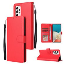 Load image into Gallery viewer, 3 Card Slots Multifunctional Leather Phone Case, For Samsung Galaxy A33 5G, For Samsung Galaxy A53 5G, For Samsung Galaxy A73 5G, For Xiaomi 12 Lite, For Xiaomi 12S Ultra
