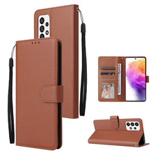 Load image into Gallery viewer, 3 Card Slots Multifunctional Leather Phone Case, For Samsung Galaxy A33 5G, For Samsung Galaxy A53 5G, For Samsung Galaxy A73 5G, For Xiaomi 12 Lite, For Xiaomi 12S Ultra