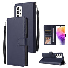 Load image into Gallery viewer, 3 Card Slots Multifunctional Leather Phone Case, For Samsung Galaxy A33 5G, For Samsung Galaxy A53 5G, For Samsung Galaxy A73 5G, For Xiaomi 12 Lite, For Xiaomi 12S Ultra
