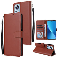 Load image into Gallery viewer, 3 Card Slots Multifunctional Leather Phone Case, For Samsung Galaxy A33 5G, For Samsung Galaxy A53 5G, For Samsung Galaxy A73 5G, For Xiaomi 12 Lite, For Xiaomi 12S Ultra
