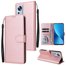 Load image into Gallery viewer, 3 Card Slots Multifunctional Leather Phone Case, For Samsung Galaxy A33 5G, For Samsung Galaxy A53 5G, For Samsung Galaxy A73 5G, For Xiaomi 12 Lite, For Xiaomi 12S Ultra