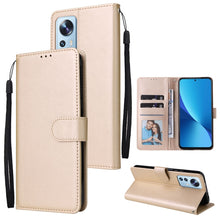 Load image into Gallery viewer, 3 Card Slots Multifunctional Leather Phone Case, For Samsung Galaxy A33 5G, For Samsung Galaxy A53 5G, For Samsung Galaxy A73 5G, For Xiaomi 12 Lite, For Xiaomi 12S Ultra