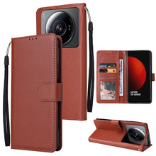 Load image into Gallery viewer, 3 Card Slots Multifunctional Leather Phone Case, For Samsung Galaxy A33 5G, For Samsung Galaxy A53 5G, For Samsung Galaxy A73 5G, For Xiaomi 12 Lite, For Xiaomi 12S Ultra