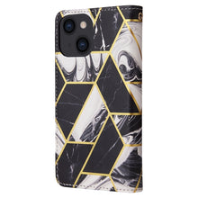 Load image into Gallery viewer, Marble Bronzing Stitching Horizontal Flip PU Leather Case, For iPhone 14, For iPhone 14 Plus, For iPhone 14 Pro, For iPhone 14 Pro Max
