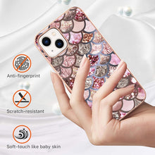 Load image into Gallery viewer, Electroplating Pattern IMD TPU Shockproof Case, For iPhone 14, For iPhone 14 Plus, For iPhone 14 Pro, For iPhone 14 Pro Max