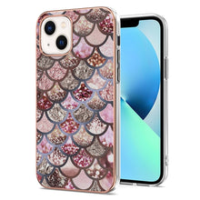 Load image into Gallery viewer, Electroplating Pattern IMD TPU Shockproof Case, For iPhone 14, For iPhone 14 Plus, For iPhone 14 Pro, For iPhone 14 Pro Max
