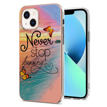 Load image into Gallery viewer, Electroplating Pattern IMD TPU Shockproof Case, For iPhone 14, For iPhone 14 Plus, For iPhone 14 Pro, For iPhone 14 Pro Max