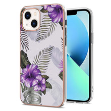 Load image into Gallery viewer, Electroplating Pattern IMD TPU Shockproof Case, For iPhone 14, For iPhone 14 Plus, For iPhone 14 Pro, For iPhone 14 Pro Max