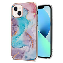 Load image into Gallery viewer, Electroplating Pattern IMD TPU Shockproof Case, For iPhone 14, For iPhone 14 Plus, For iPhone 14 Pro, For iPhone 14 Pro Max