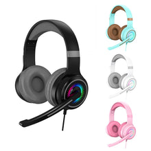 Load image into Gallery viewer, Y20 LED Bass Stereo PC Wired Gaming Headset with Microphone