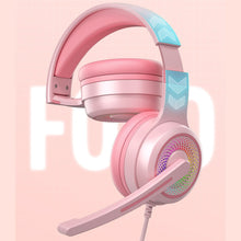 Load image into Gallery viewer, Y20 LED Bass Stereo PC Wired Gaming Headset with Microphone